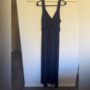 New York & Company Navy Maxi Dress